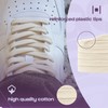 Slaace Beige Shoelaces for Premium Sneakers 10mm - Flat Shoelaces