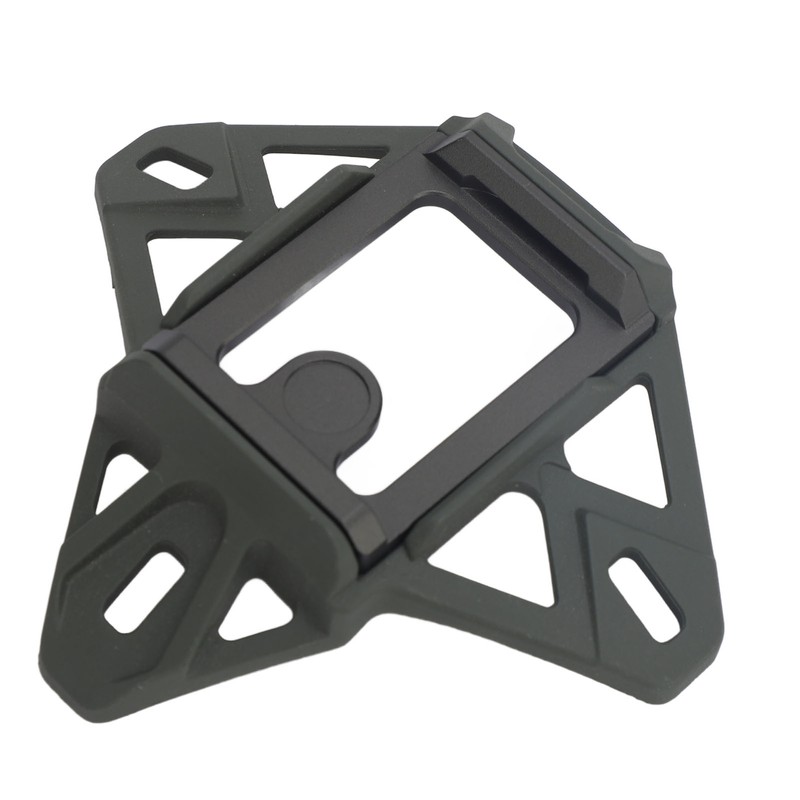 Helmet Shroud Aluminum Alloy Helmet NVG Mount Adapter for FAST