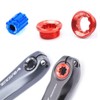 CYCEARTH Crank Adjusting Cap + Tool Bike Bicycle M20 Crankset