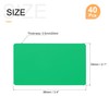sourcing map 40 Pack Blank PVC Cards 20mil ID Blank