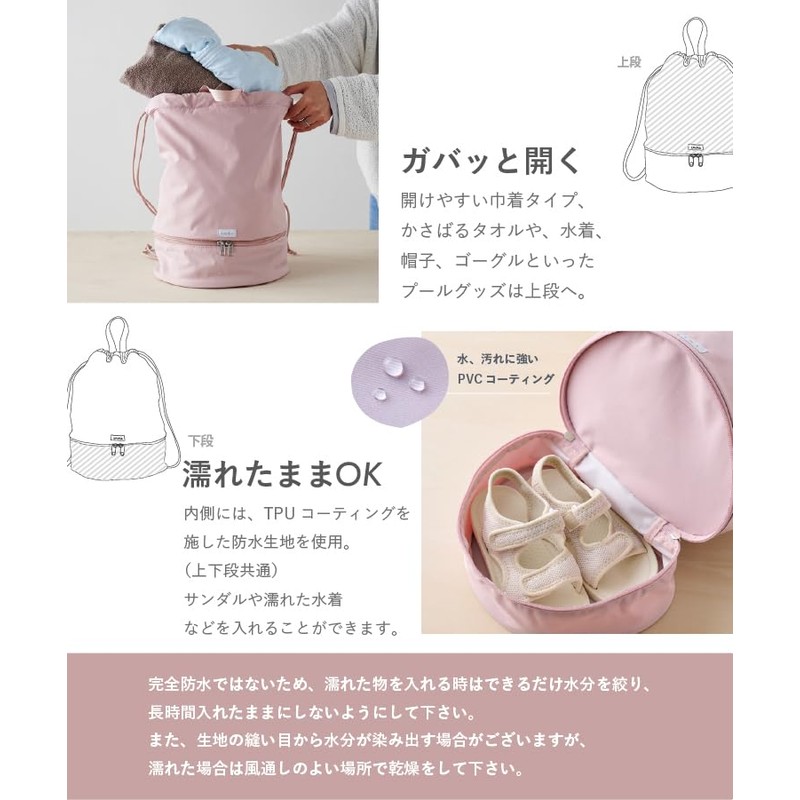 Swimming Bag for Girls Boys Swimming Bag Backpack Swimming Bag