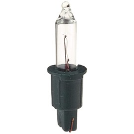 Konstsmide 2122-050SB Replacement Bulb / for Mini Fairy Lights / 12 V, 1.14 W / Blister Pack of 5 / Plug-In Socket Green (Pack of 1)