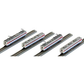 Rokuhan T031-2 Z Gauge 489 Series Limited Express Train Early Model "Hakusan" Hakusan Color 4-Car Extension Set