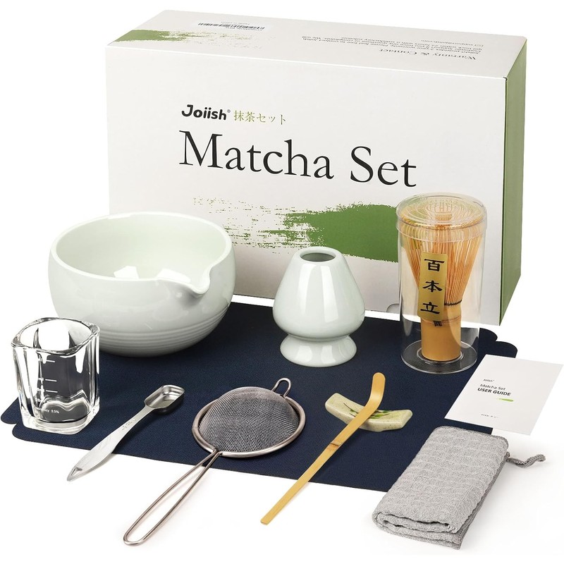 Joiish - Juego de 7 piezas de matcha para batidor