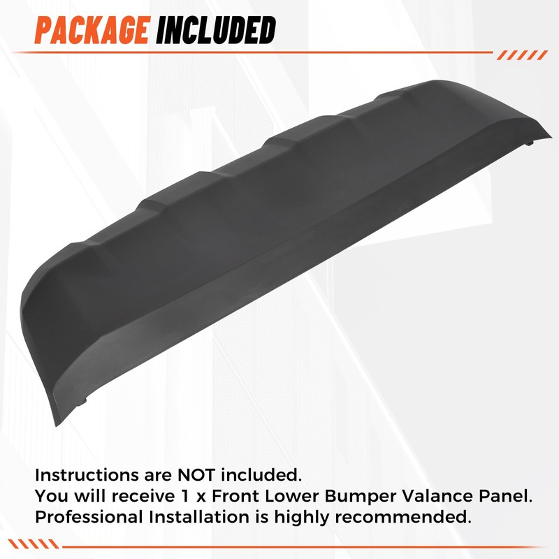 Kojem Front Lower Valance Bumper Panel Compatible with 2016-2022 Toyota