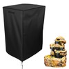 Sinbana Outdoor Fountain Cover, 33x18.5x18.5in Heavy Duty Waterproof Winter Garden