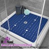 Reetual XL Shower Mat Non Slip - 27x27 Bath Mat