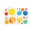 DECOWALL DS-8017 Planets and Space Kids Wall Stickers Wall Decals