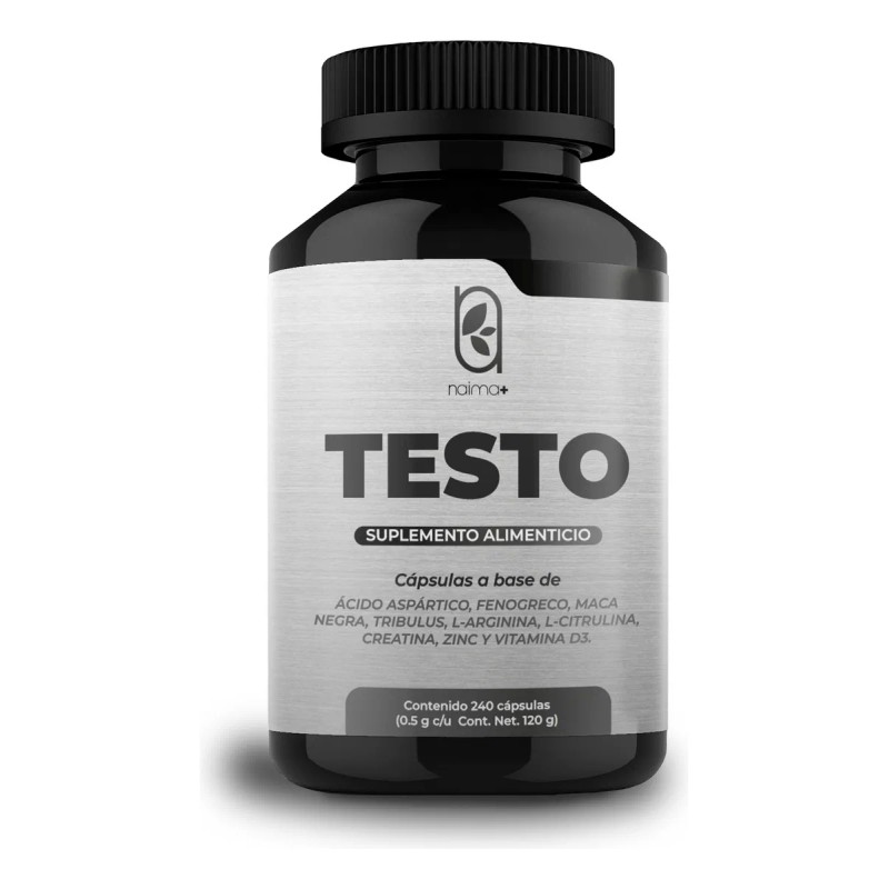 Testo - Multivitamins For Men 500mg -240 Cps Cu 2