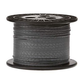 14 AWG Gauge UL3173 Stranded Hook Up Wire, 600V, 0.138" Diameter, Gray, 500 ft Length