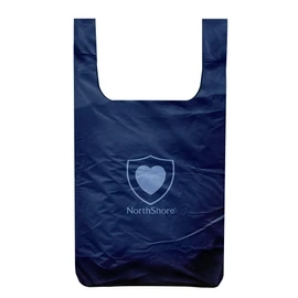 NorthShore DiscreetShield Disposal Bags for Adult Diapers, 25-Count, Opaque Navy, Scented, Easy-Tie Handles