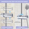 2-Pack Adjustable Shower Head Holder Replacement for Slide Bar Universal