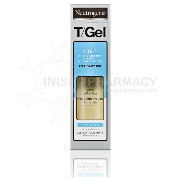 Neutrogena T Gel 2 in 1 Anti Dandruff Shampoo &