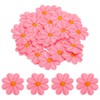 sourcing map Flower Iron-on Patches Embroidered Sew Flower Patch Appliques