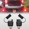 Trailer Wiring Harness Universal 4 Way Flat Y-Splitter Plug and