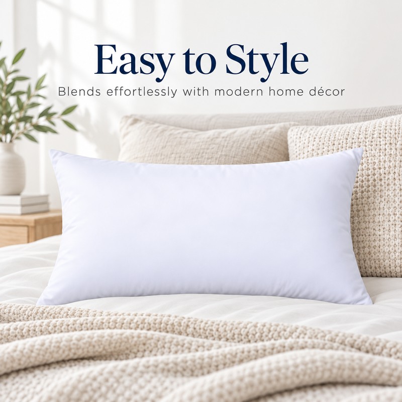 Soft Throw Pillow Inserts for Couch and Bed – Fluffy