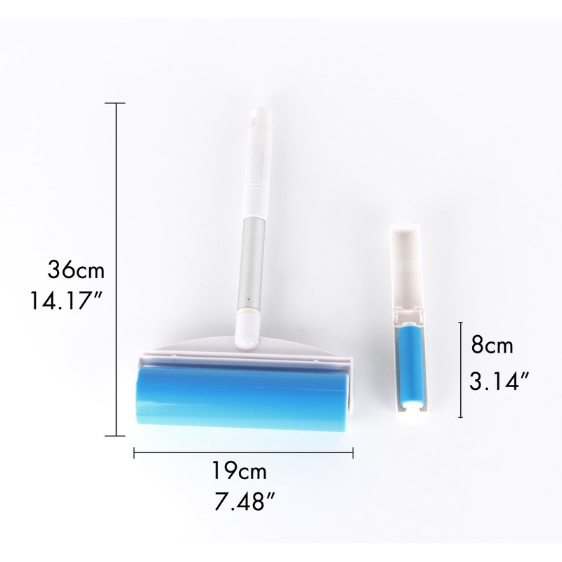 iLifeTech Reusable Sticky Picker Set Cleaner Lint Roller Pet Hair
