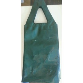 Al's Set of 5 AL'S Mini FLOWER POUCHES  6 SLIT 8" x 15", green plastic pots POUCH BAG