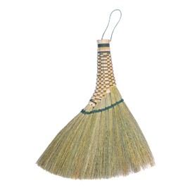 Small Whisk Broom9.5 Handheld Brush Whisks Away Dust, Dirt & Debris Brush Hanger for Easy Storage Perfect for Indor Outdoor and Car - Short of Asian Whisk Broom (Soft Broom Thai)