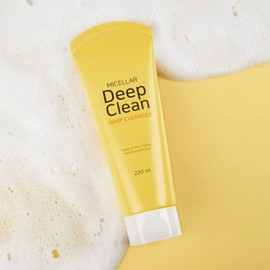 Touch Me 터치미 딥 클린 미셀라휩 대용량 클렌징폼 220ml 4개 Touch Me Deep Clean Micellar Whip Large Capacity Cleansing Foam 220ml 4 Pack