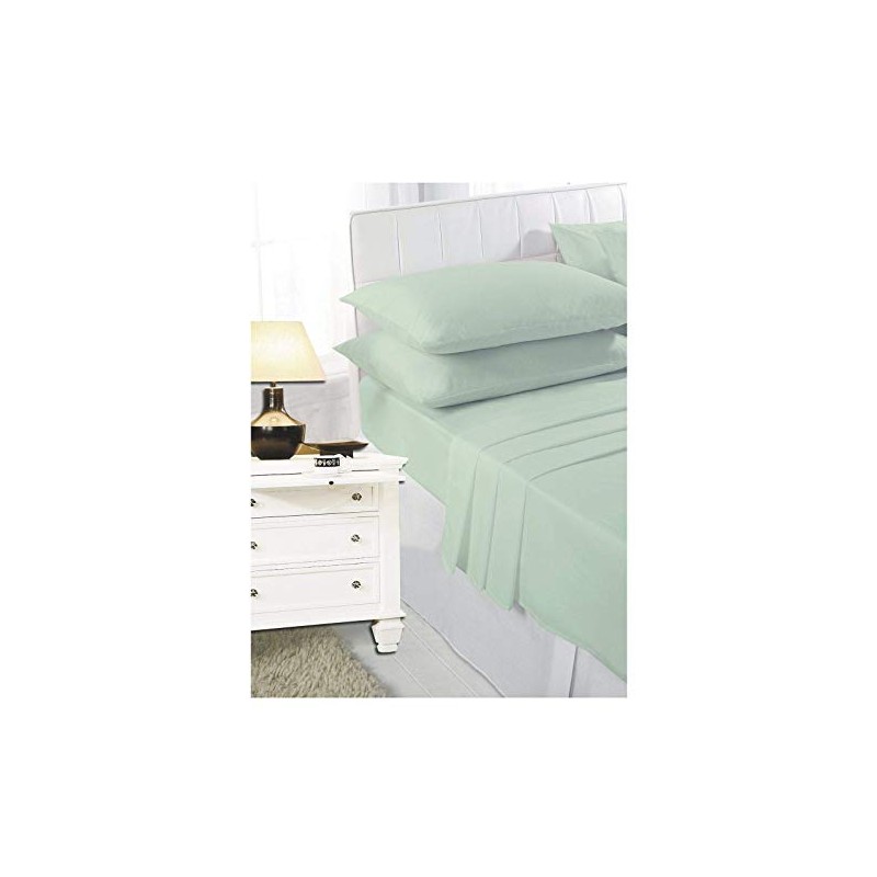 4ft Fitted Sheet Mint Green Small Double Bed 4 Foot
