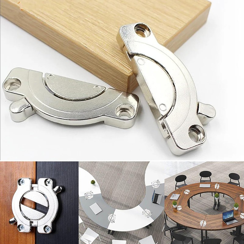 Zinc Alloy Table Buckle Connectors Heavy Duty Table Top Connector