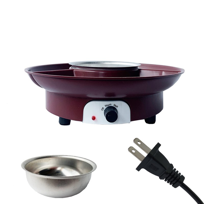 Aoresac Electric Fondue Maker Set With 2 Forks/Removable Serving Tray