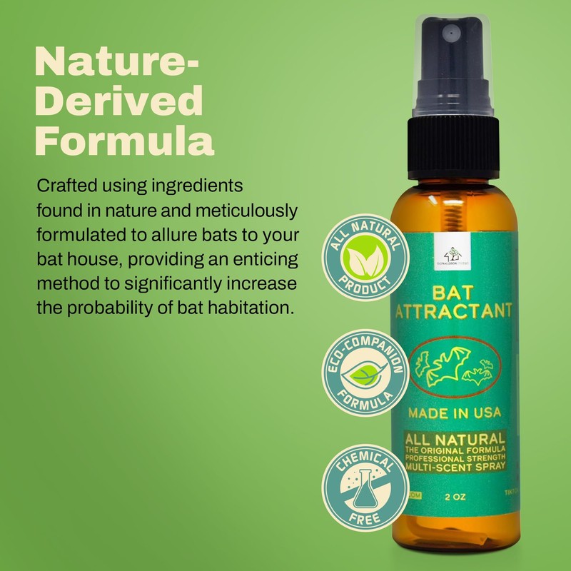 Donaldson Farms Bat House Attractant - Enhance Pollination with Bat