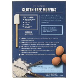 King Arthur, Mix Muffin GF, 16 OZ (Pack of 6)