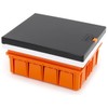 Fuse Box Distribution Box with Spirit Level Flush-Mounted Small Distributor