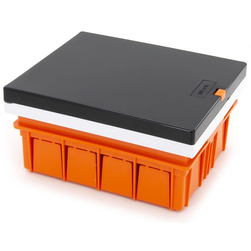 Fuse Box Distribution Box with Spirit Level Flush-Mounted Small Distributor