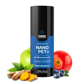 NANO NUTRIENTS NanoPet with CleanCurcumin (TM) - Support Your Pet with Nourishing Nanoparticles - Dog and Cat Supplements - Pet Antioxidants - Wellness Defender