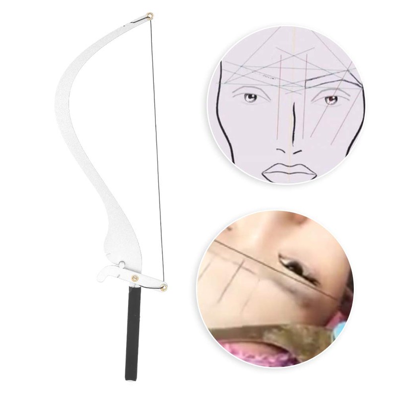 Joyzan Eyebrow Line Marker Ruler, Tattoo Brow Make Up Brow