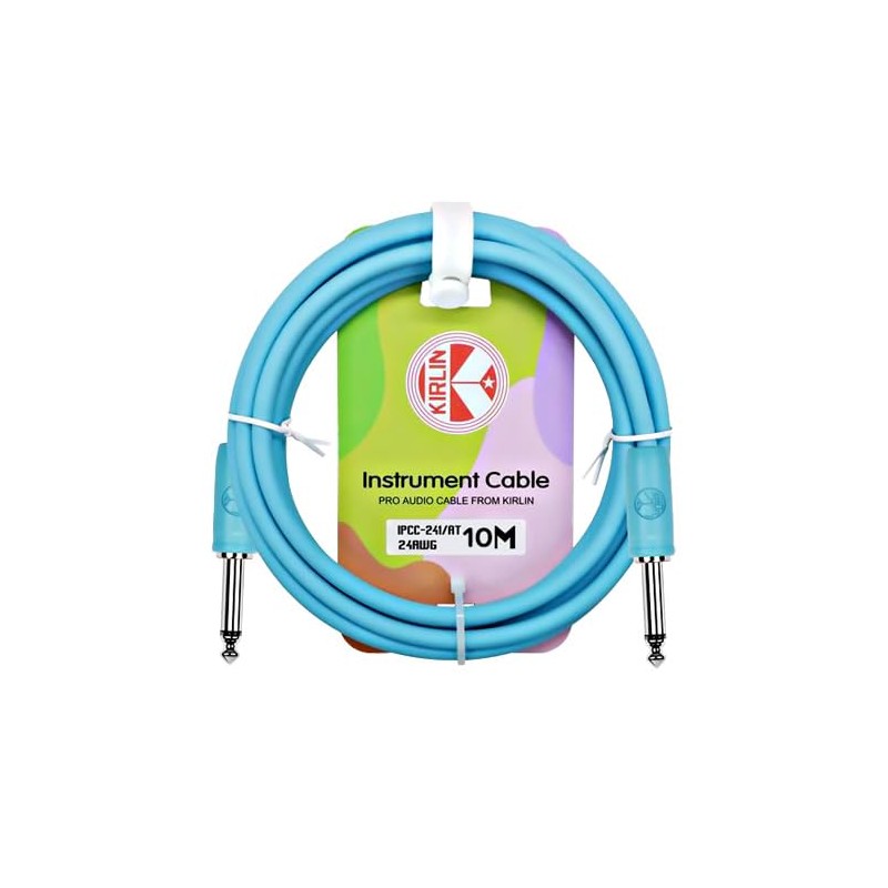 Kirlin Cable Para Instrumento 10mts Profesional Ipcc241-10mat