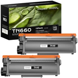 TN660 Toner Cartridge Compatible for Brother TN630, High Yield for HL-L2300D, HL-L2380DW, HL-L2320D, DCP-L2540DW, HL-L2340DW, HL-L2360DW, MFC-L2720DW Printers