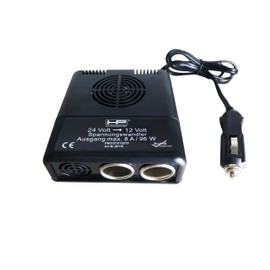 HP Autozubehör 20118 24/12V 8A High Efficiency Vehicle Powered Pure Sine Wave Power Inverter, Black, 2 Pack