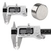 OMO Magnetics ネオジムマグネット ネオジウム磁石 N50 円形 丸型 3x1.5mm ニッケルメッキ 専用ケース付き