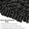 WBTH Extensiones de cabello humano rizado birmano de 22 pulgadas,