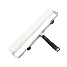 Rodillo de pintura de 45 cm con marco de rodillo, marco de aleación de aluminio, cubierta de cepillo de microfibra para pintar paredes, estilo A