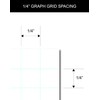 Home Advantage Double Sided Quadrille Grid Index Cards, Graph Ruled