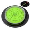 Flanged Circular Angle Large Spirit Bubble Level (Green Liquid) 80mm