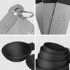 8 Piece Measuring Cups and Spoon Set, 4 Measuring Cups