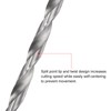 sourcing map 6.2mm Twist Drill Bits, High-Speed Steel Straight Shank