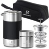 MAGICAFÉ French Press Coffee Maker Set, Portable French Press with