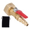Rv Blow Out Plug Adapter, Sprinkler Blow Out Adapter, Brass