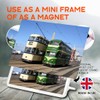 Classic Rectangle Magnet with Stand - Blackpool Tram England UK