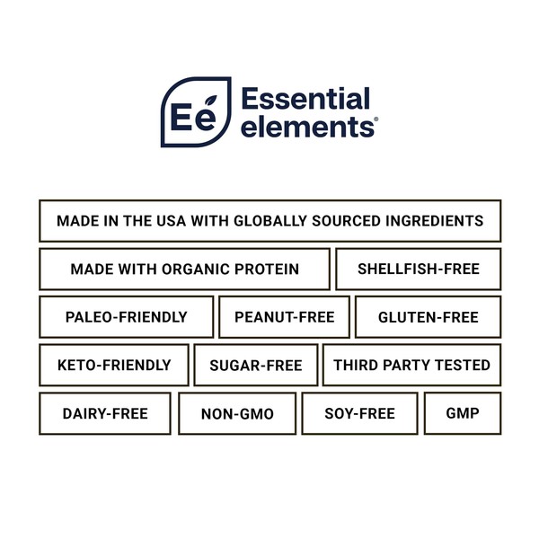 Essential Elements Essential Elements Organic Pea Protein Powder - Creamy