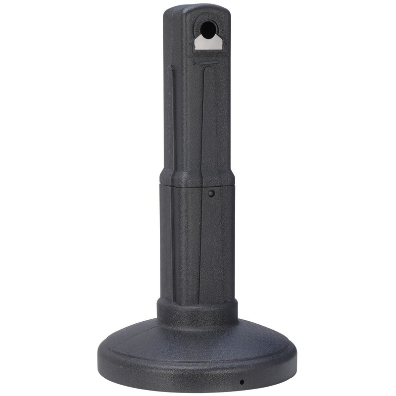 Global Industrial Large Capacity Free Standing Outdoor Ashtray with Round