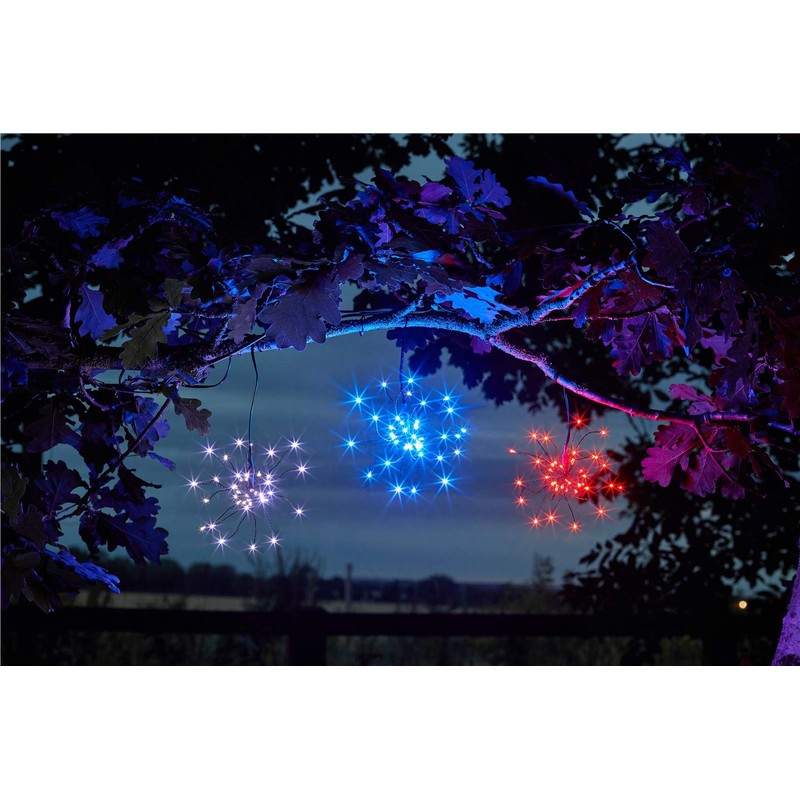 Smart Solar 1060272 LED Pendant Colour - Pack of 3,