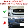 (A) GS Front Bumper Tow Hook License Plate Mount Bracket